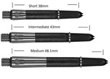 Target Carbon Ti Pro Silver Dart Stems / Shafts