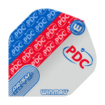 winmau Prism Zeta Blue & grey pdc logo 100micron