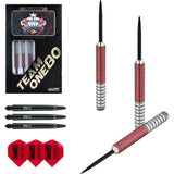 One80 Jaime Nuñez Cortes Darts Steel Tip 23g - JNC - Signature Darts - Electric Red