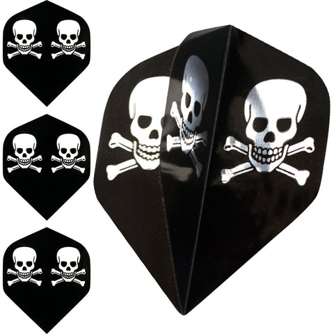 Designa * Dart Flights - Poly Royal - Classic - Std - Skulls