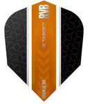 Target Raymond van Barneveld Ultra Vision No6 Black and Orange Stripe Dart Flights