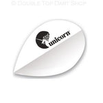 UNICORN MAESTRO 100 WHITE LOGO PEAR SHAPE DART FLIGHTS