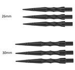 HARROWS APEX SABRE BLACK REPLACEMENT DART POINTS