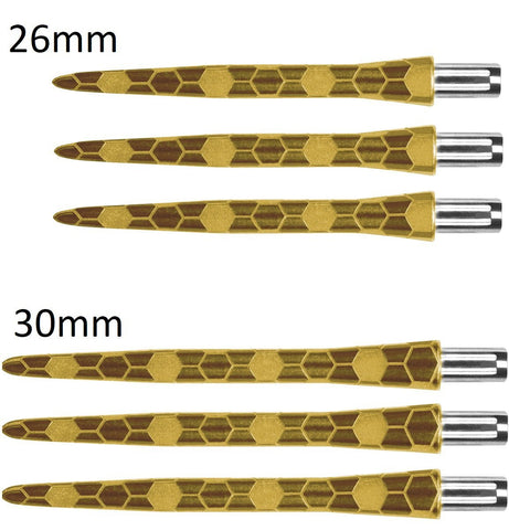 Target Fire Storm Onyx Cut Gold Replacement Dart Points