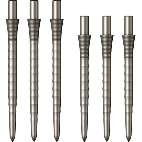 Mission Sniper Points - Ripple - Steel Tip Replacement Points - Silver